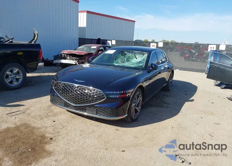 2023 Genesis G90 3.5T Awd из США, поврежденный, VIN KMTFB4SDXPU027643